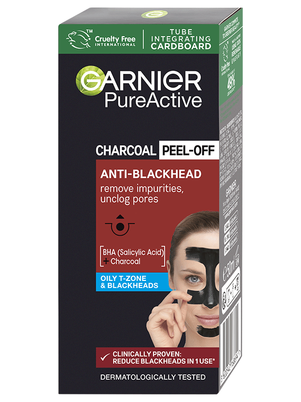 Pure Active Charcoal slupovací maska proti černým tečkám s aktivním uhlím