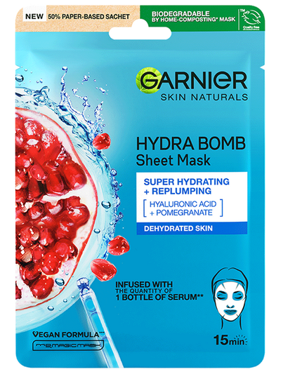 Hydra Bomb textilní maska s granátovým jablkem