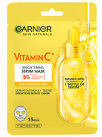 Garnier textilní maska s vitamínem C pro rozjasnění pleti