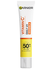 Skin Naturals Vitamin C denní rozjasňující UV fluid SPF 50+ invisible