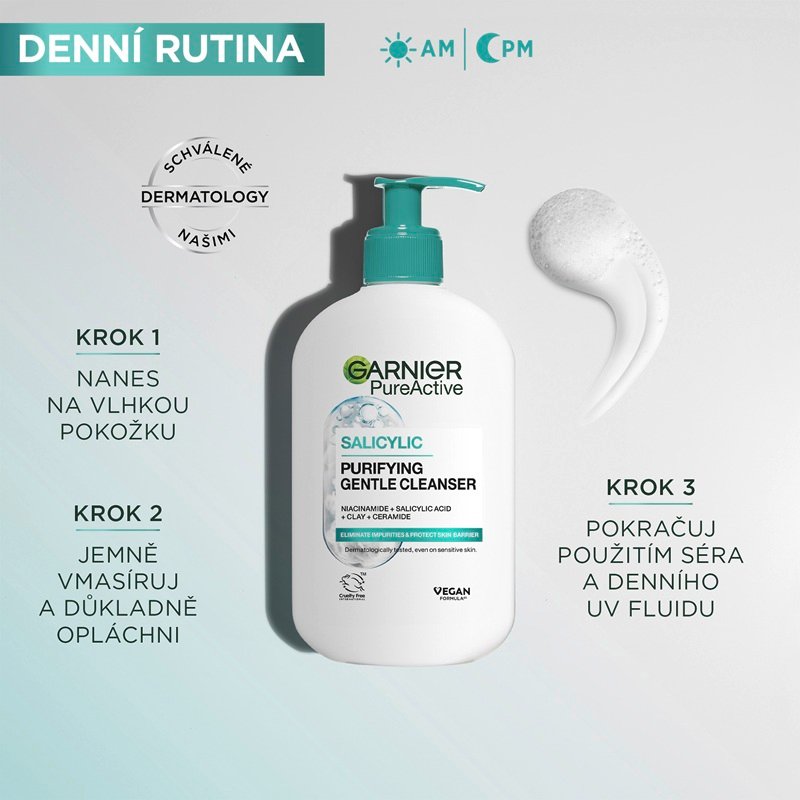 Pure Active Hydratační čisticí gel proti nedokonalostem - 2