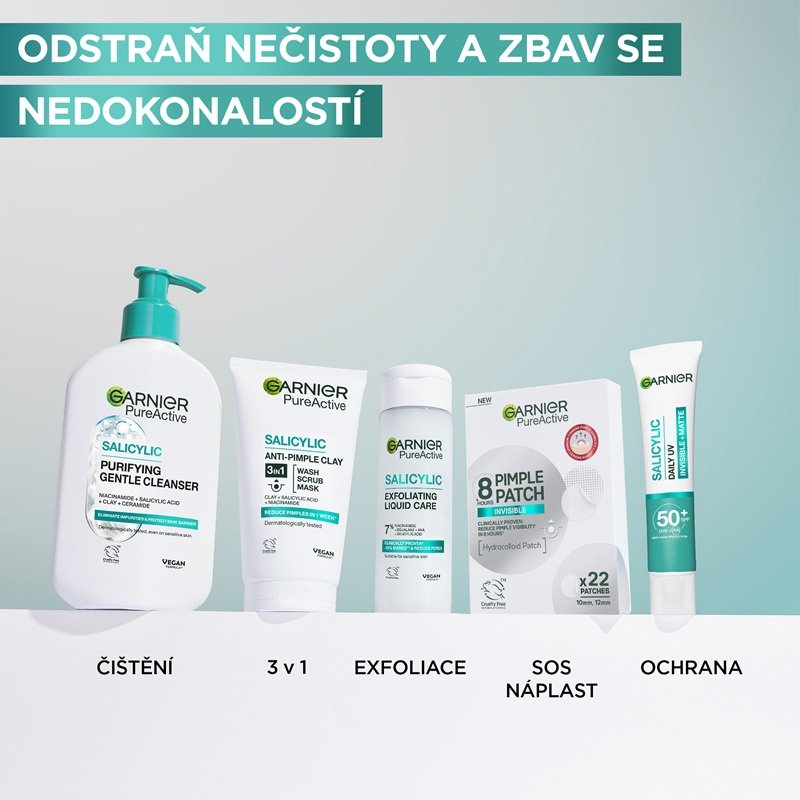 Pure Active BHA + Niacinamid UV fluid proti nedokonalostem SPF 50+ - 10