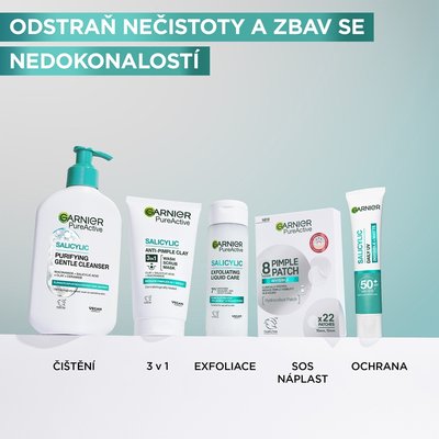 Pure Active BHA + Niacinamid UV fluid proti nedokonalostem SPF 50+ - 10