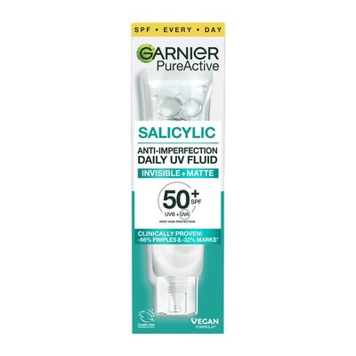 Pure Active BHA + Niacinamid UV fluid proti nedokonalostem SPF 50+ -2