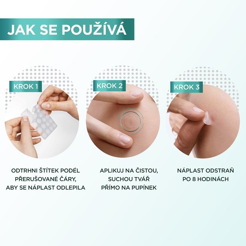  Hydrokoloidní neviditelné náplasti na nedokonalosti s BHA - 4