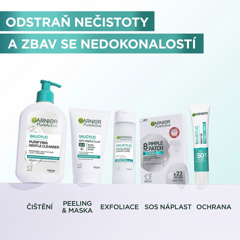  Hydrokoloidní neviditelné náplasti na nedokonalosti s BHA - 5
