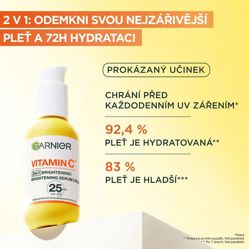 Sérum krém s vitaminem C pro rozjasnění pleti - 5