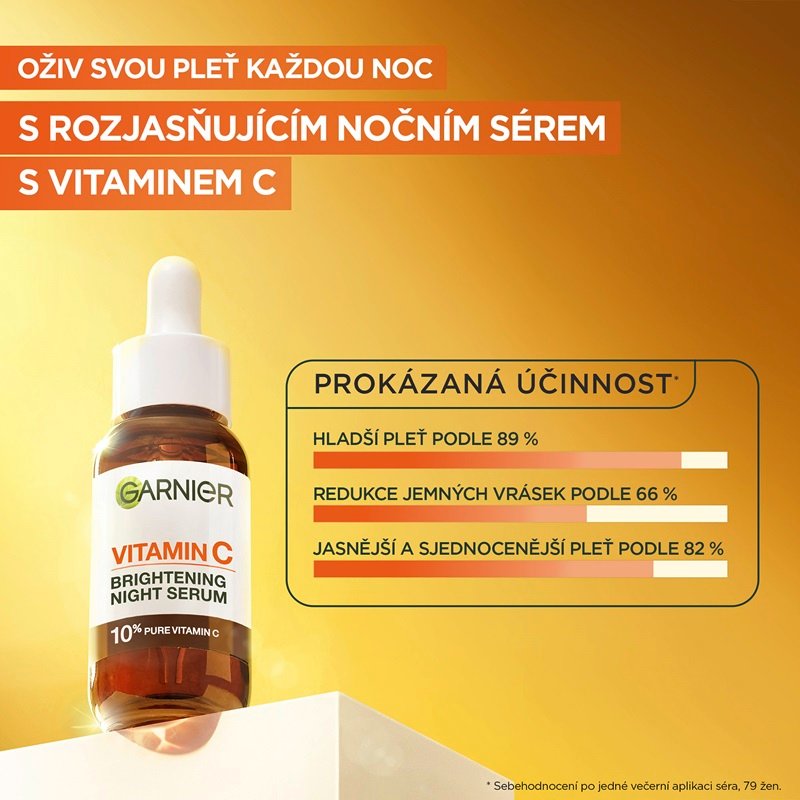 Rozjasňující noční sérum s vitamínem C - 7