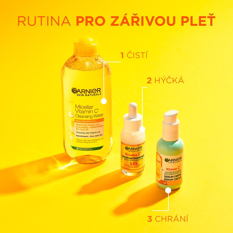 Sérum krém s vitaminem C pro rozjasnění pleti 7