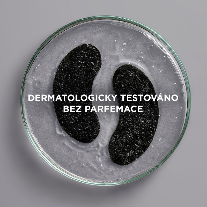 Skin Naturals oční maska s aktivním uhlím pro osvěžení očního okolí - 2