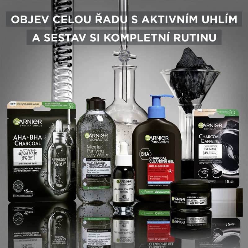 Skin Naturals oční maska s aktivním uhlím pro osvěžení očního okolí - 7