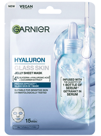 Garnier Hyaluron Glass Skin Jelly Sheet Mask