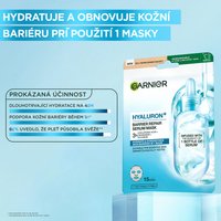 Garnier HYALURON+ textilní pleťová maska pro obnovu kožní bariéry s kyselinou hyaluronovou - 3