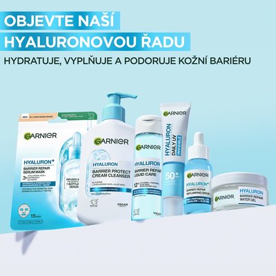 Garnier HYALURON+ textilní pleťová maska pro obnovu kožní bariéry s kyselinou hyaluronovou - 8