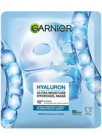 Garnier Hyaluron hydrogelová maska s 10 % glycerinu a kyselinou hyaluronovou