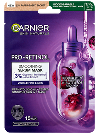 Garnier Skin Naturals Pro-Retinol vyhlazující sérum maska