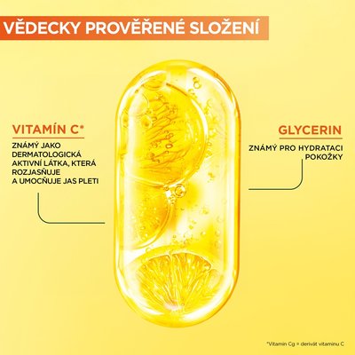 Skin Naturals rozjasňující čisticí krém s vitaminem C - 3