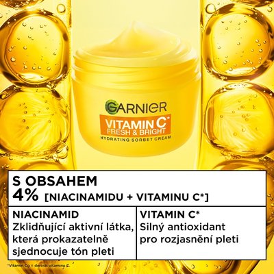 Garnier Vitamin C* Hydratační sorbet krém - 4
