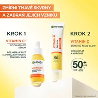 Skin Naturals Vitamin C denní rozjasňující UV fluid SPF 50+ invisible - 5