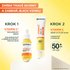 Skin Naturals Vitamin C denní rozjasňující UV fluid SPF 50+ invisible - 5