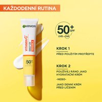 Skin Naturals Vitamin C denní rozjasňující UV fluid SPF 50+ invisible - 7
