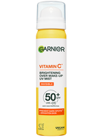 Garnier Vitamin C* Rozjasňující neviditelná pleťová mlha s SPF 50+ 75ml