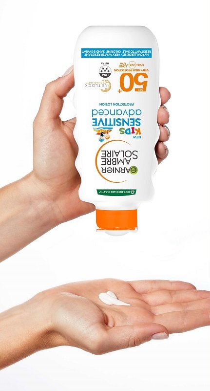 Sensitive Advanced Kids opalovací mléko pro děti SPF 50+