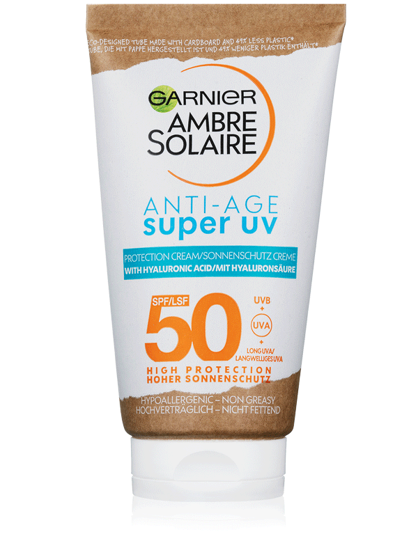 Ambre Solaire Super UV Krém na obličej proti vráskám SPF 50