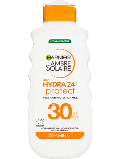 Hydra24h Protect Ochranné opalovací mléko proti UV záření s vysokou ochrannou SPF 30