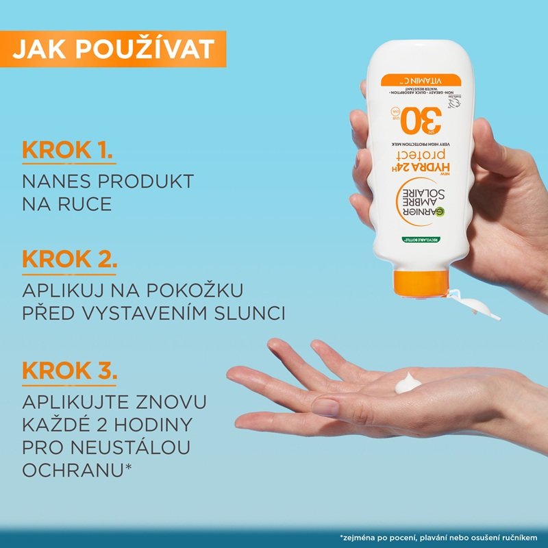 Hydra24h Protect Ochranné opalovací mléko proti UV záření s vysokou ochrannou SPF 30 - 4