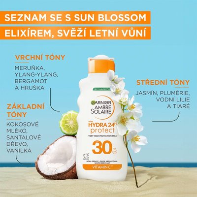 Hydra24h Protect Ochranné opalovací mléko proti UV záření s vysokou ochrannou SPF 30 - 5