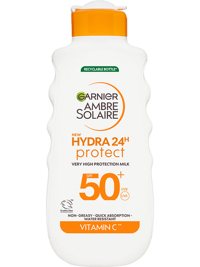 Hydra24h Protect Ochranné opalovací mléko proti UV záření s velmi vysokou ochrannou SPF 50
