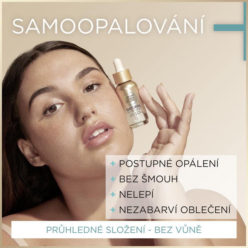 Ambre Solaire Natural Bronzer Samoopalovací kapky na obličej - 5