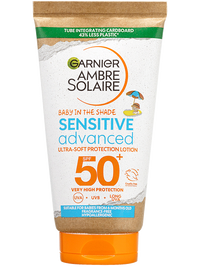 Ochranné opalovací mléko pro děti s SPF50+.