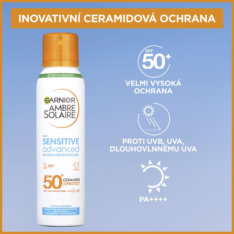  Ambre Solaire Sensitive Advanced ochranná mlha SPF 50+ - 4