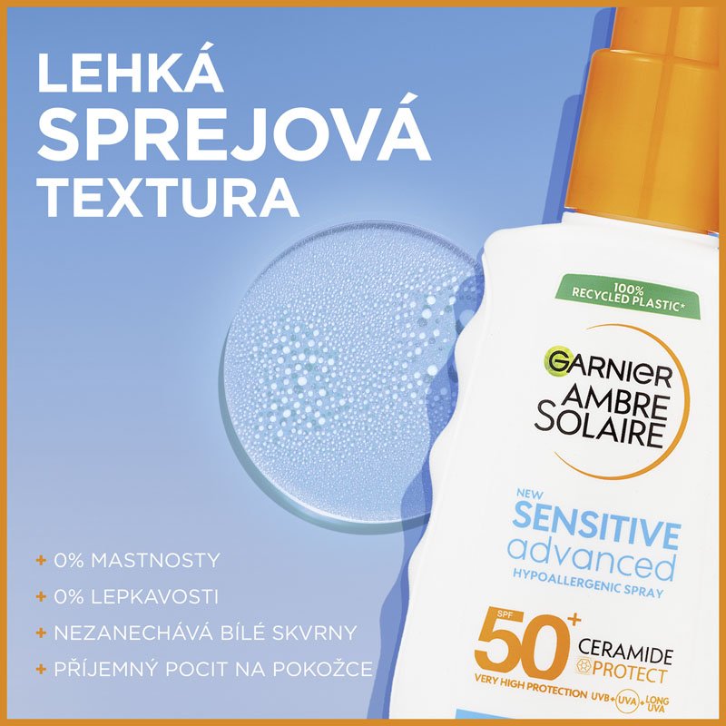 Ambre Solaire Sensitive Advanced Sprej SPF 50+ - 4