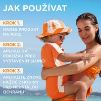 Ambre Solaire Ochranný sprej proti UV záření s velmi vysokou ochranou SPF50+ pro citlivou dětskou pokožku, 150 ml - 3