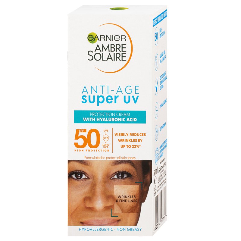 Ambre Solaire Super UV Krém na obličej proti vráskám SPF 50 - 3