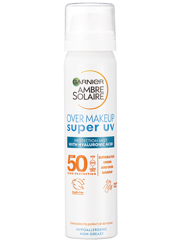 Garnier Ambre Solaire Super UV Pleťová ochranná mlha proti UV záření, SPF 50, 75ml