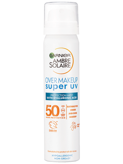 Garnier Ambre Solaire Super UV Pleťová ochranná mlha proti UV záření, SPF 50, 75ml