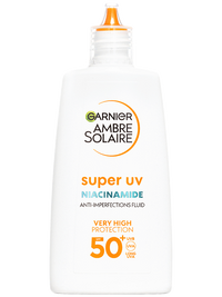 Ambre Solaire Super UV denní fluid proti nedokonalostem s Niacinamidem a SPF 50+