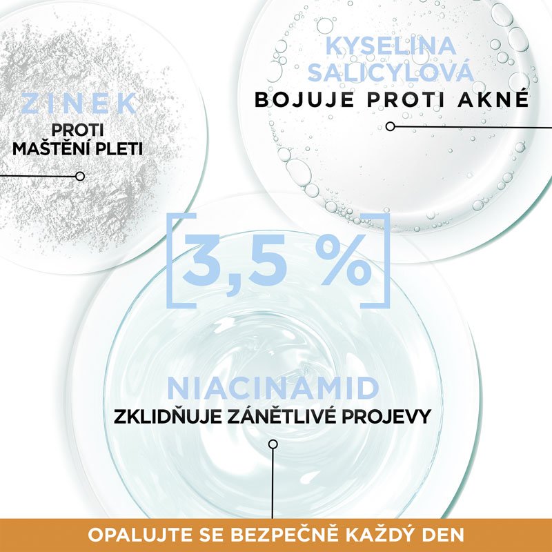 Ambre Solaire Super UV denní fluid proti nedokonalostem s Niacinamidem a SPF 50+ - 6