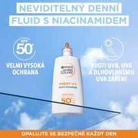 Ambre Solaire Super UV denní fluid proti nedokonalostem s Niacinamidem a SPF 50+ - 6
