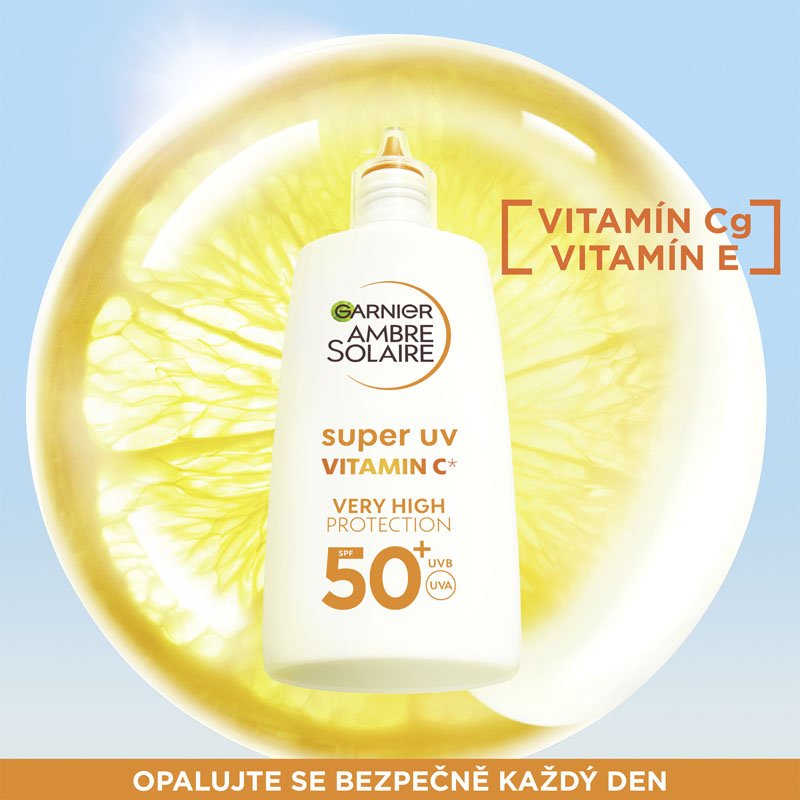 Super UV denní fluid proti tmavým skvrnám s Vitaminem C a SPF 50+ - 6