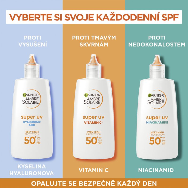 Super UV denní fluid proti tmavým skvrnám s Vitaminem C a SPF 50+ - 9