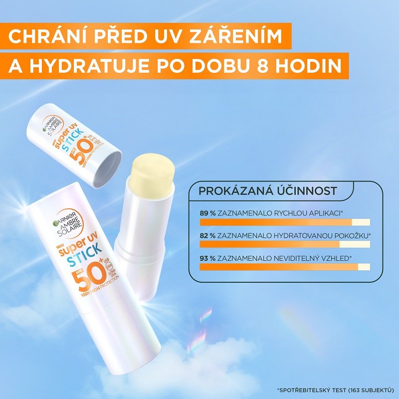 Garnier Ambre Solaire Super UV tyčinka SPF 50+ - 3